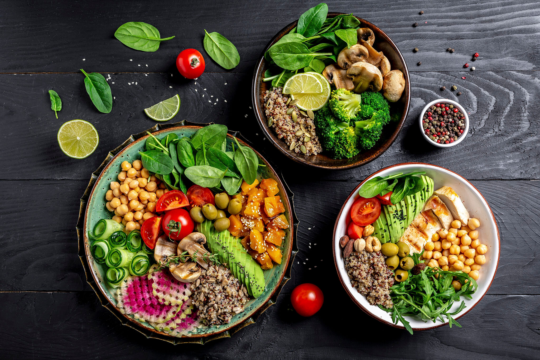 khau phan che do an eat clean